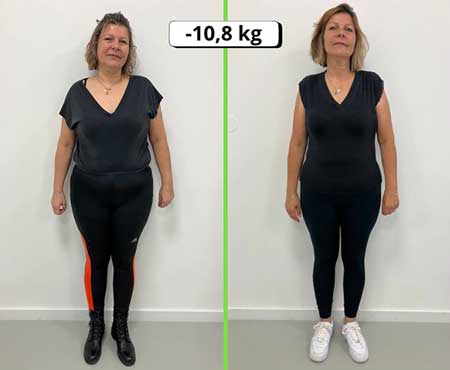 Résultat rééquilibrage alimentaire