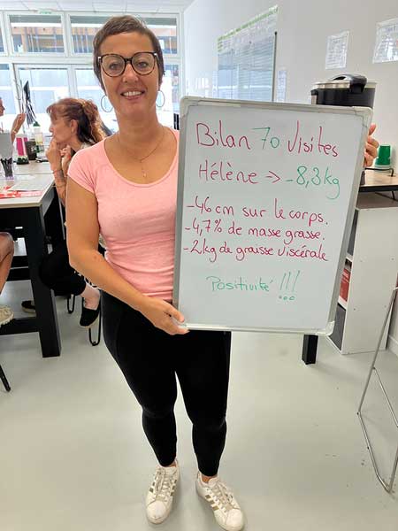 Perte de poids réussie